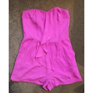 EUC Express Pink Romper